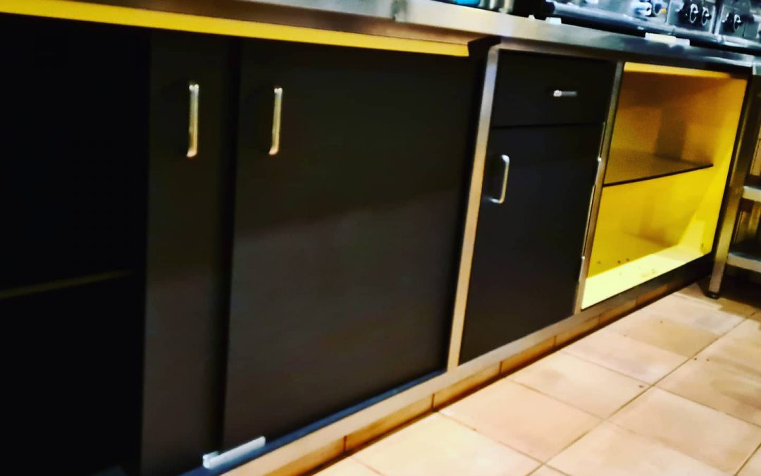 Restaurant Amarna keuken wrappen